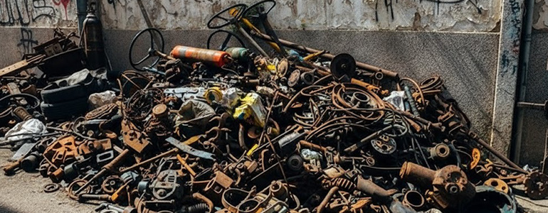 جمع&zwnj;آوری فوری ضایعات آهن در صالحیه و اطراف