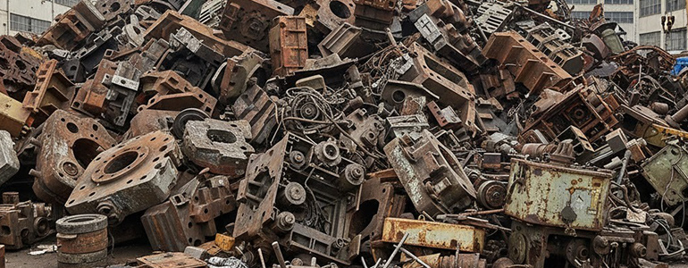 خریدار ضایعات ریخته&zwnj; گری (قالب + سرباره + قطعات معیوب)